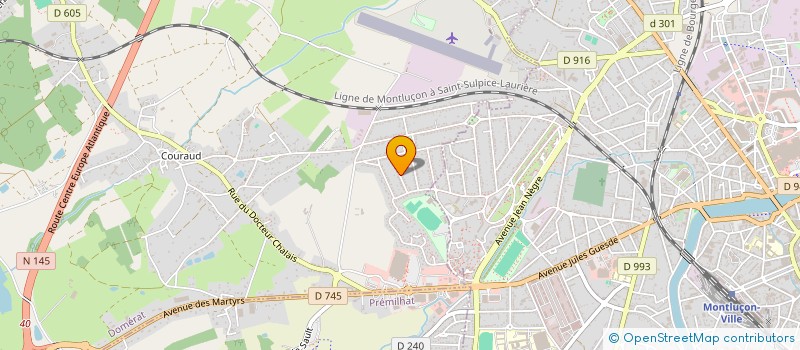 localisation de l'entreprise SCI FDS à SAINT-VICTOR