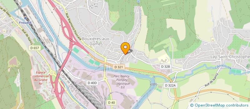 localisation de l'entreprise SCI FDS INVESTISSEMENT à BOUXIERES-AUX-DAMES