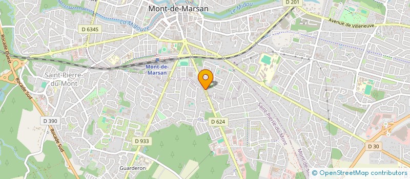 localisation de l'entreprise SCI FE BO à MONT-DE-MARSAN
