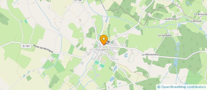 localisation de l'entreprise SCI FEAC  BAUGE-EN-ANJOU