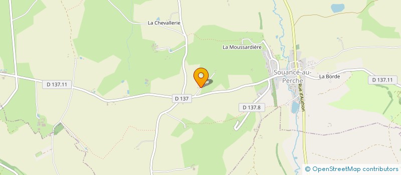 localisation de l'entreprise SCI FEAL à SOUANCE-AU-PERCHE
