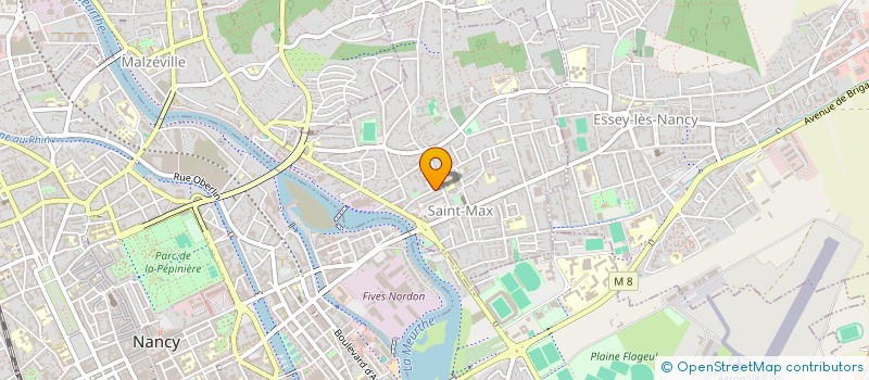 localisation de l'entreprise SCI FEBVRE-BOHLINGER  SAINT-MAX