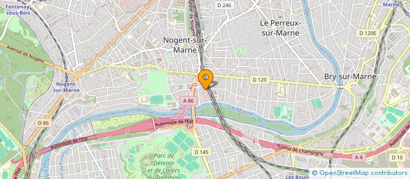 localisation de l'entreprise SCI FEBY  NOGENT-SUR-MARNE