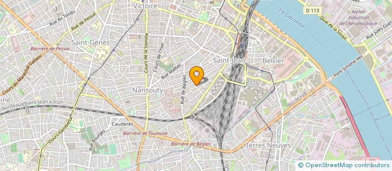 localisation de l'entreprise SCI FEDDAL PERE ET FAMILLE à BORDEAUX