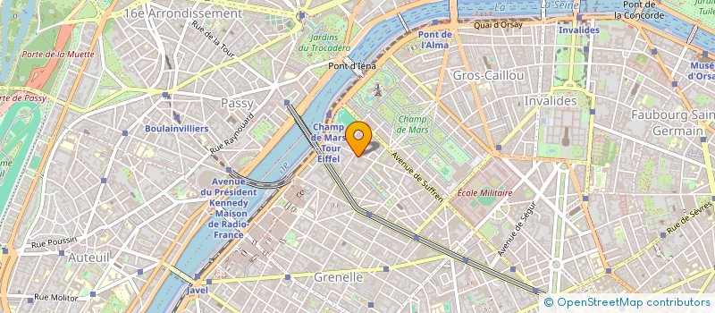 localisation de l'entreprise SCI FEDERATION 32  PARIS