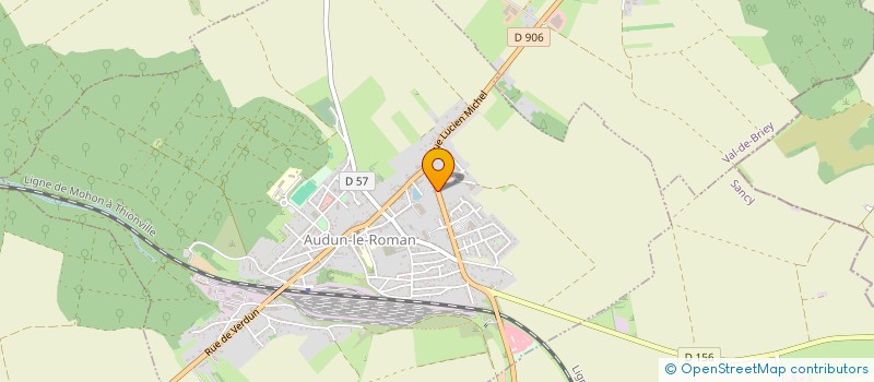 localisation de l'entreprise SCI FEDERSPIEL  AUDUN-LE-ROMAN