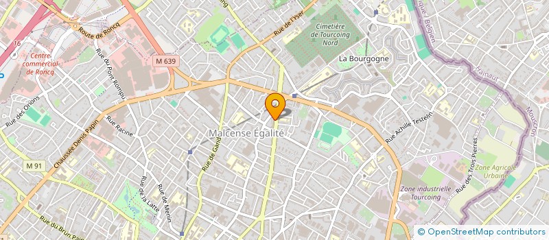 localisation de l'entreprise SCI FEDILCERF  TOURCOING