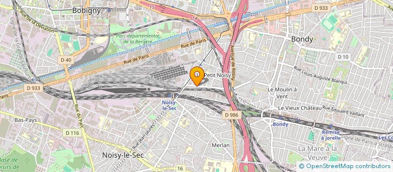 localisation de l'entreprise SCI FEDONA à NOISY-LE-SEC
