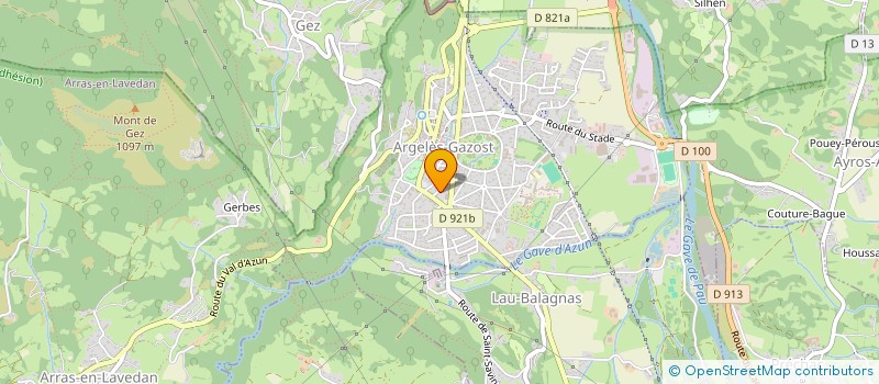 localisation de l'entreprise SCI FEDS  ARGELES-GAZOST