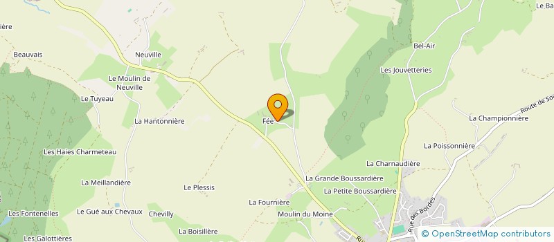 localisation de l'entreprise SCI FEE à CETON