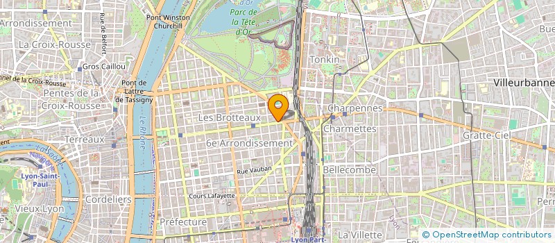 localisation de l'entreprise SCI FEE  LYON