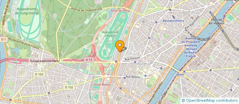 localisation de l'entreprise SCI FEE  PARIS