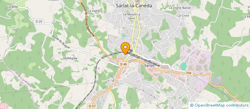 localisation de l'entreprise SCI FEFA à SARLAT-LA-CANEDA
