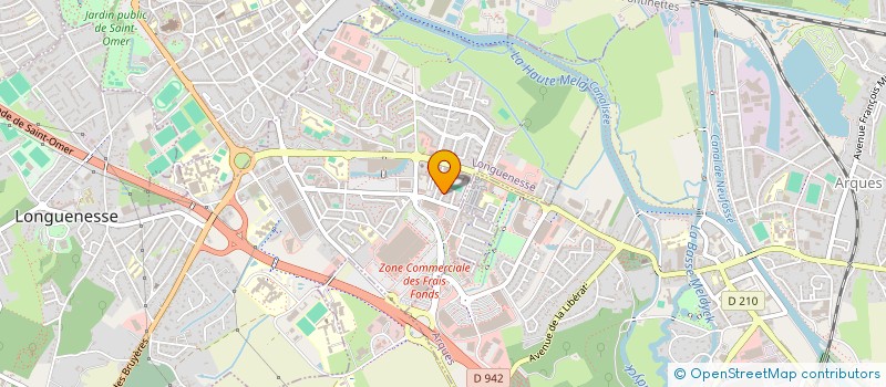 localisation de l'entreprise SCI FEGIDE  LONGUENESSE