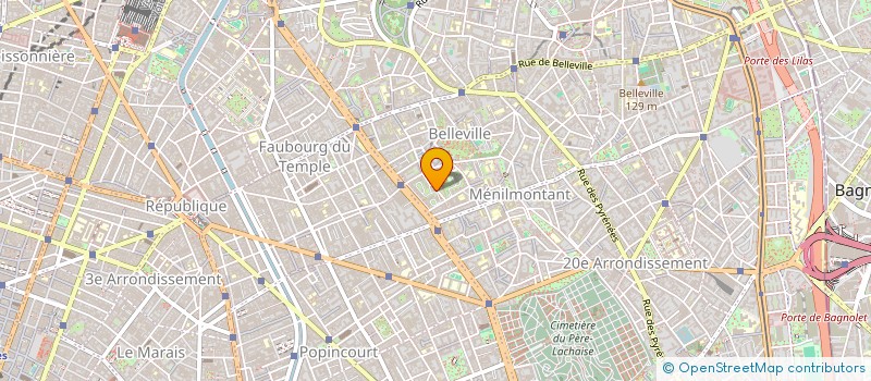 localisation de l'entreprise SCI FEGUE  PARIS