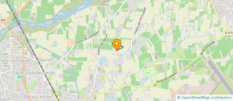 localisation de l'entreprise SCI FEIGE INVESTISSEMENT  ORANGE