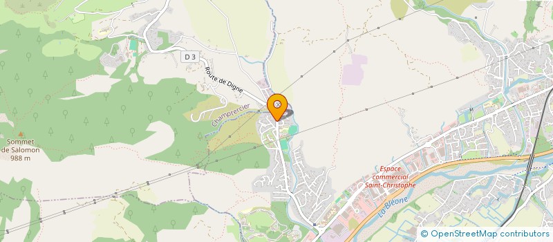 localisation de l'entreprise SCI FEJL à DIGNE-LES-BAINS