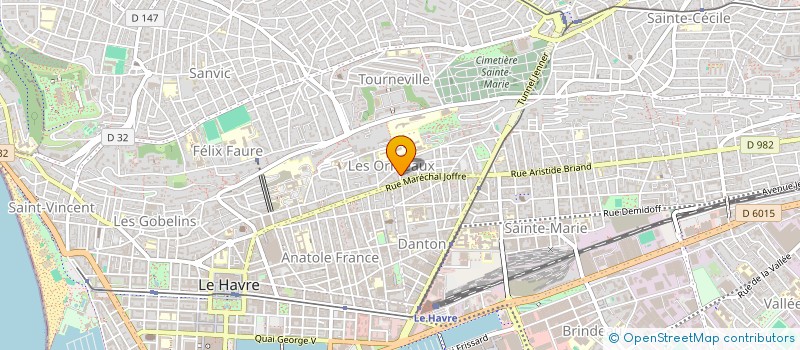 localisation de l'entreprise SCI FEL à LE HAVRE