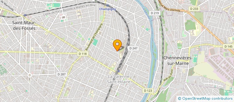 localisation de l'entreprise SCI FEL à SAINT-MAUR-DES-FOSSES