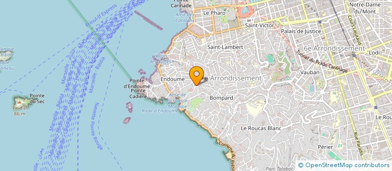 localisation de l'entreprise SCI FELAIX à MARSEILLE
