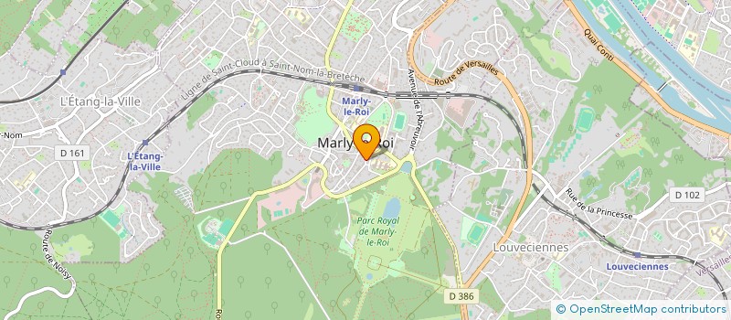 localisation de l'entreprise SCI FELCY  MARLY-LE-ROI