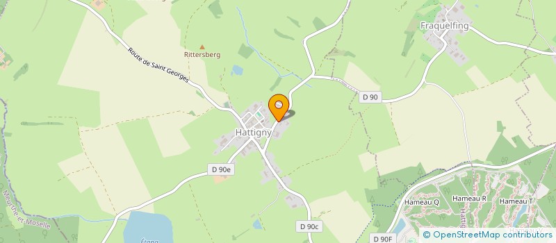 localisation de l'entreprise SCI FELD  HATTIGNY