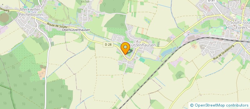 localisation de l'entreprise SCI FELDBACH  KUTZENHAUSEN