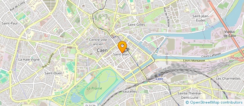 localisation de l'entreprise SCI FELDHOFER  CAEN