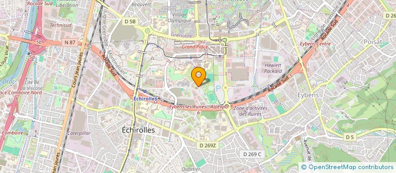 localisation de l'entreprise SCI FELDMAN  ECHIROLLES
