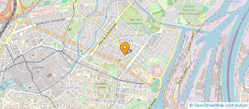 localisation de l'entreprise SCI FELDMANN  STRASBOURG