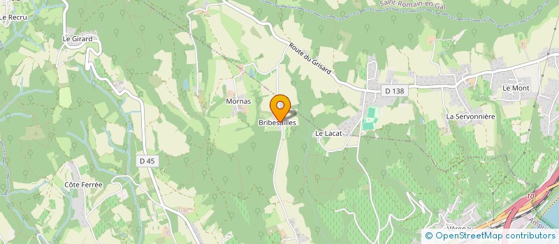 localisation de l'entreprise SCI FELGAR  AMPUIS