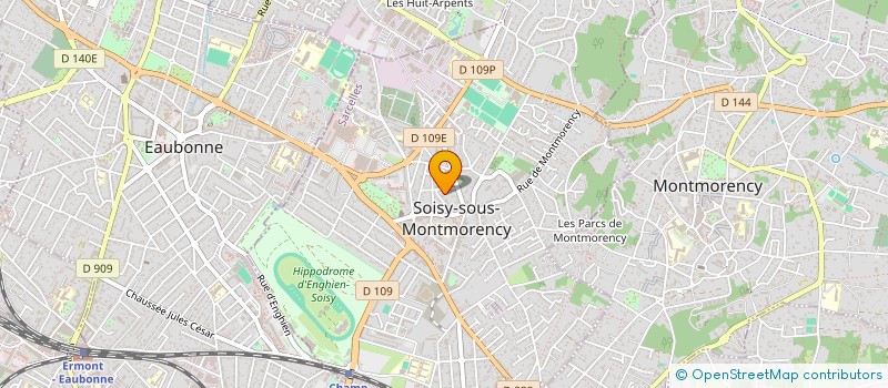 localisation de l'entreprise SCI FELGER  SOISY-SOUS-MONTMORENCY