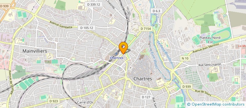 localisation de l'entreprise SCI FELIBIEN à CHARTRES