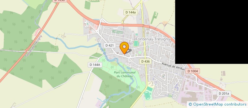 localisation de l'entreprise SCI FELICIDADE  FONTENAY-TRESIGNY