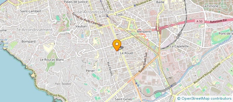 localisation de l'entreprise SCI FELICIE à MARSEILLE