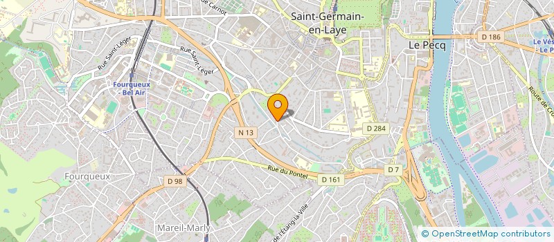 localisation de l'entreprise SCI FELICIE  SAINT-GERMAIN-EN-LAYE