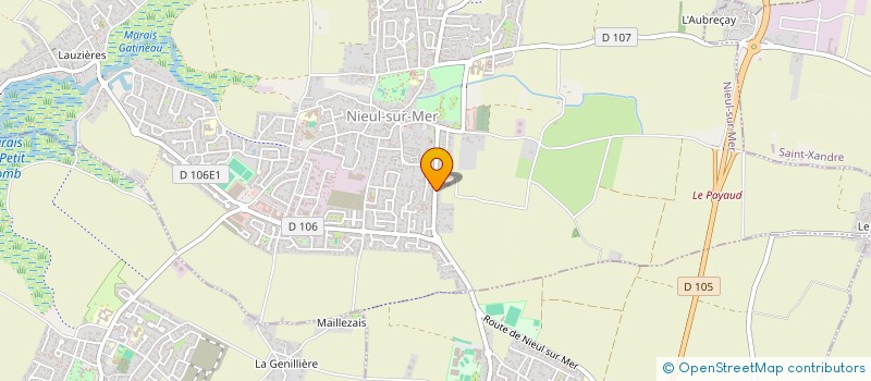 localisation de l'entreprise SCI FELICITA IMMO  NIEUL-SUR-MER