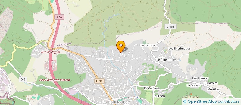 localisation de l'entreprise SCI FELICITE 17  LA BOUILLADISSE