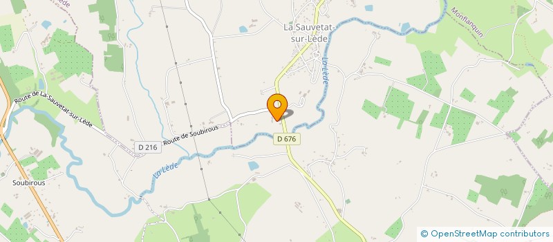 localisation de l'entreprise SCI FELICITE  MONFLANQUIN