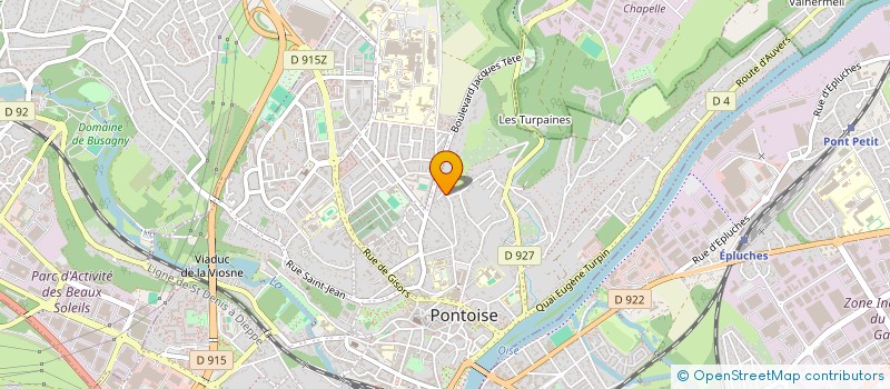 localisation de l'entreprise SCI FELICITE CHASSEURS  PONTOISE