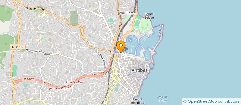 localisation de l'entreprise SCI FELICITY à ANTIBES