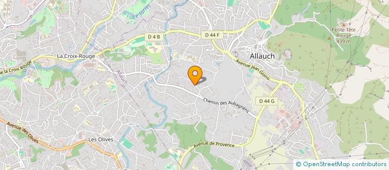 localisation de l'entreprise SCI FELINA  ALLAUCH