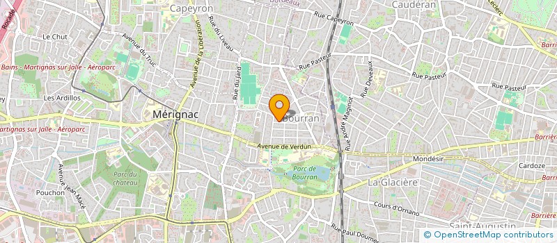 localisation de l'entreprise SCI FELINE  MERIGNAC