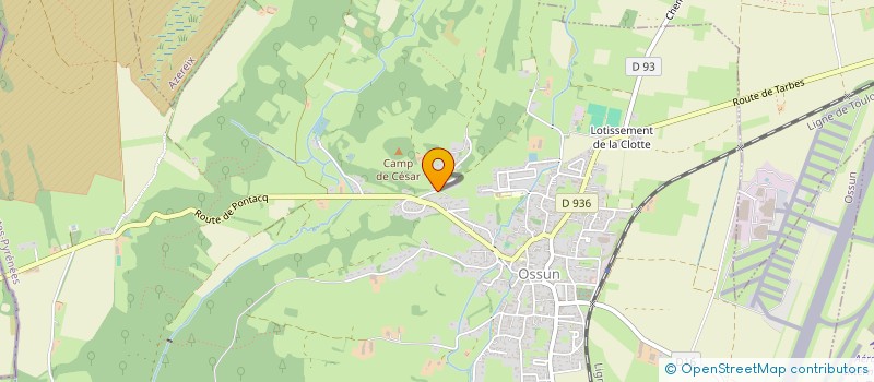 localisation de l'entreprise SCI FELINOS  ORINCLES