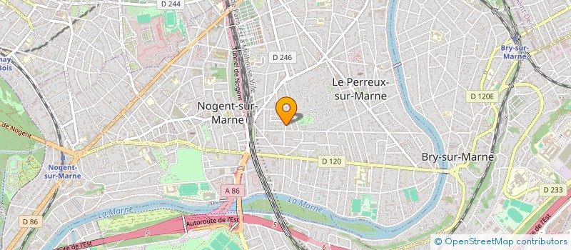 localisation de l'entreprise SCI FELINX  LE PERREUX-SUR-MARNE
