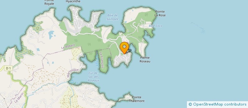 localisation de l'entreprise SCI FELIS  LE ROBERT