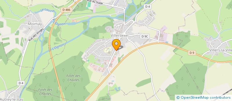 localisation de l'entreprise SCI FELIX  VILLERSEXEL