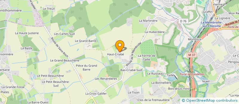localisation de l'entreprise SCI FELIX à FONDETTES
