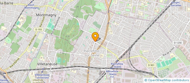 localisation de l'entreprise SCI FELIX à PIERREFITTE-SUR-SEINE