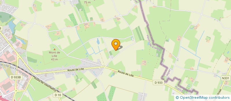 localisation de l'entreprise SCI FELIX à BAILLEUL